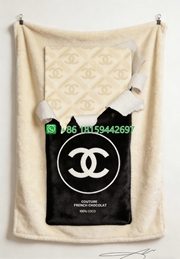 Chanel Throw Blankets